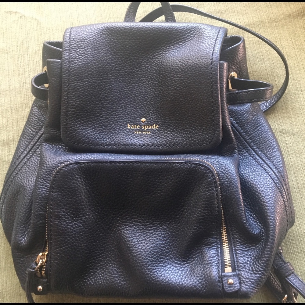 Kate Spade Dark Navy Blue back pack